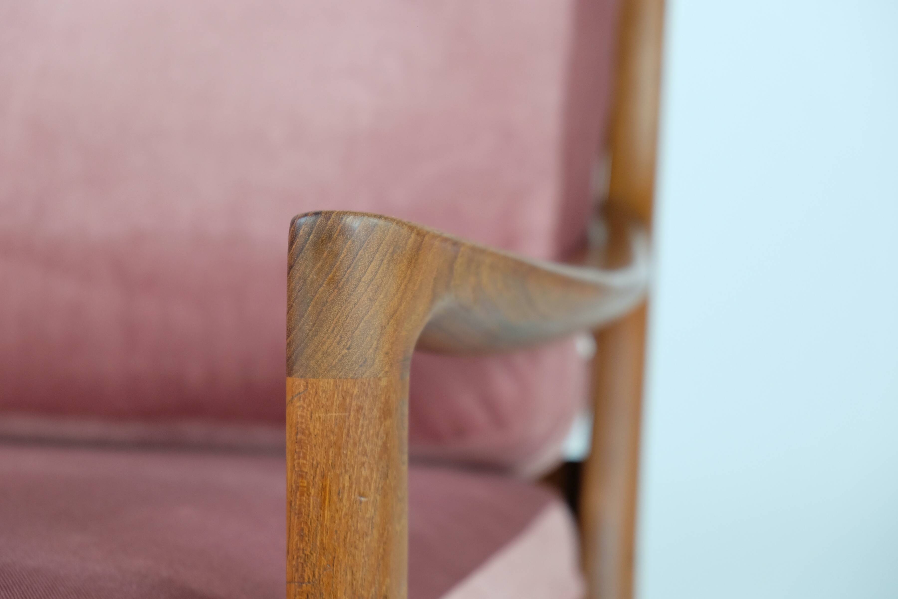 Danish Teak 2-Sitzer Sofa 'Senator' von Ole Wanscher für Cado