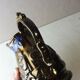 Decanter decoration relief, in jersey ceramic, nineteenth
