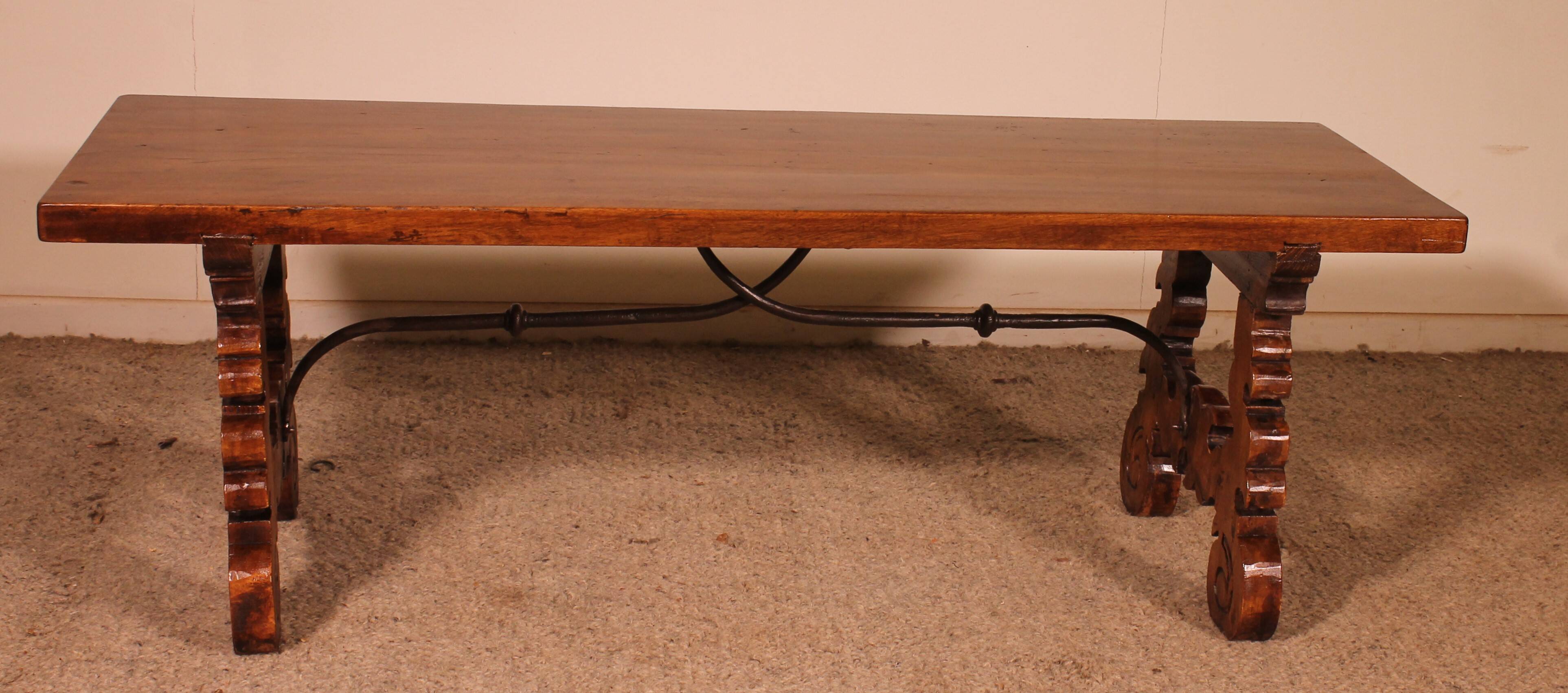 Spanish Walnut Coffee Table - 17th Century