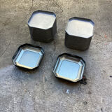 Pair of designer office storage boxes