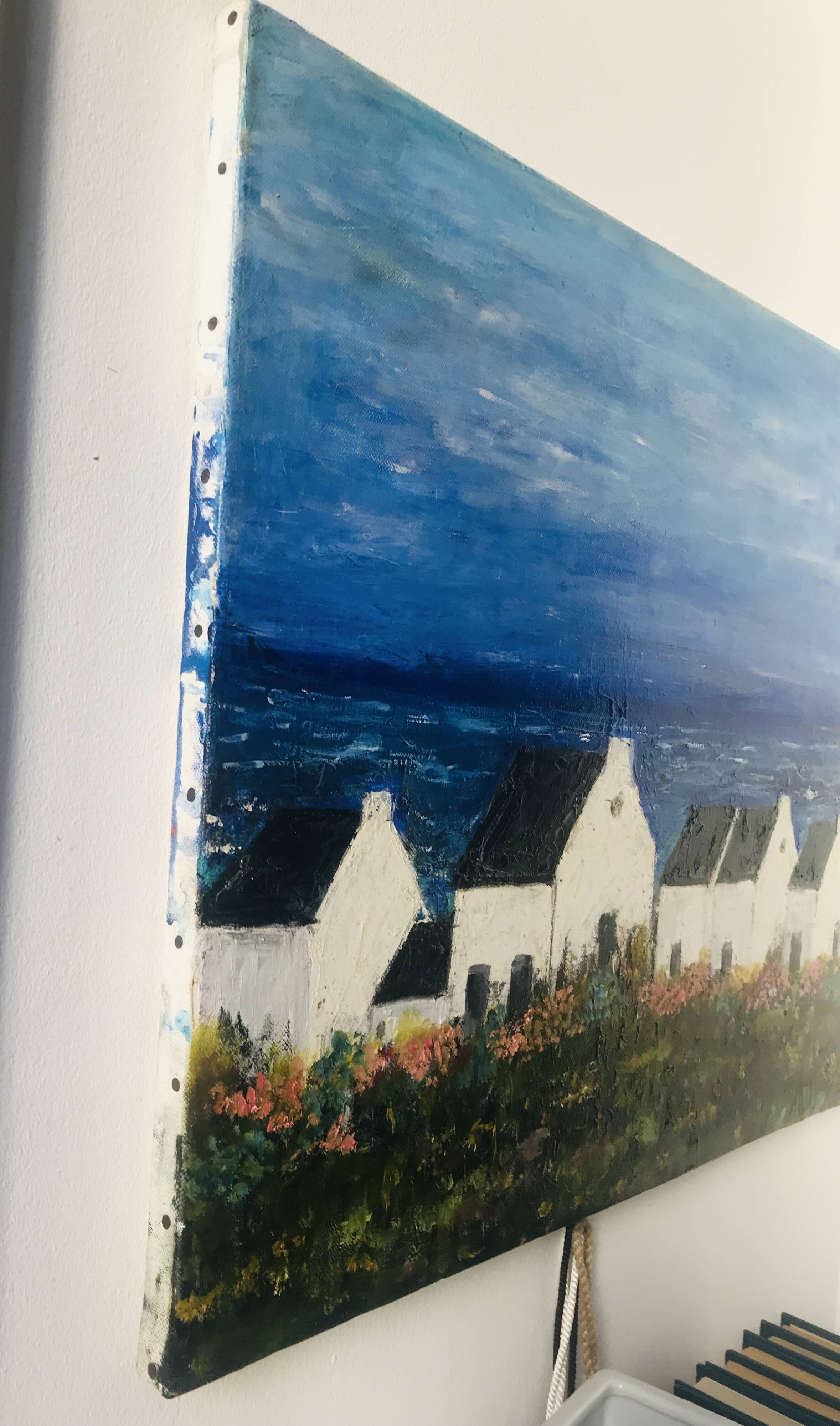 Oil on canvas Breton landscape