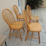 4 Windsor chairs per ercol