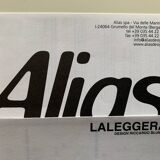 Chair LALEGGERA fabrication ALIAS.