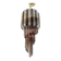 Smoked and Clear "Quadriedro" Cascade Chandelier Murano Glass