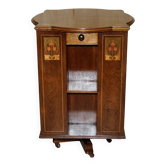 Table-Bibliothèque Art Nouveau Antique Tournante Style Liberty