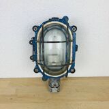 Vintage industrial porthole wall light Mapelec explosion-proof
