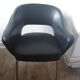 Knoll leather armchair
