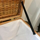 Vintage wicker chest