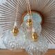 Vintage globe pendant lamp