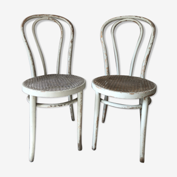 Paire de chaises bistrot