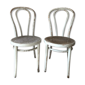 Paire de chaises bistrot