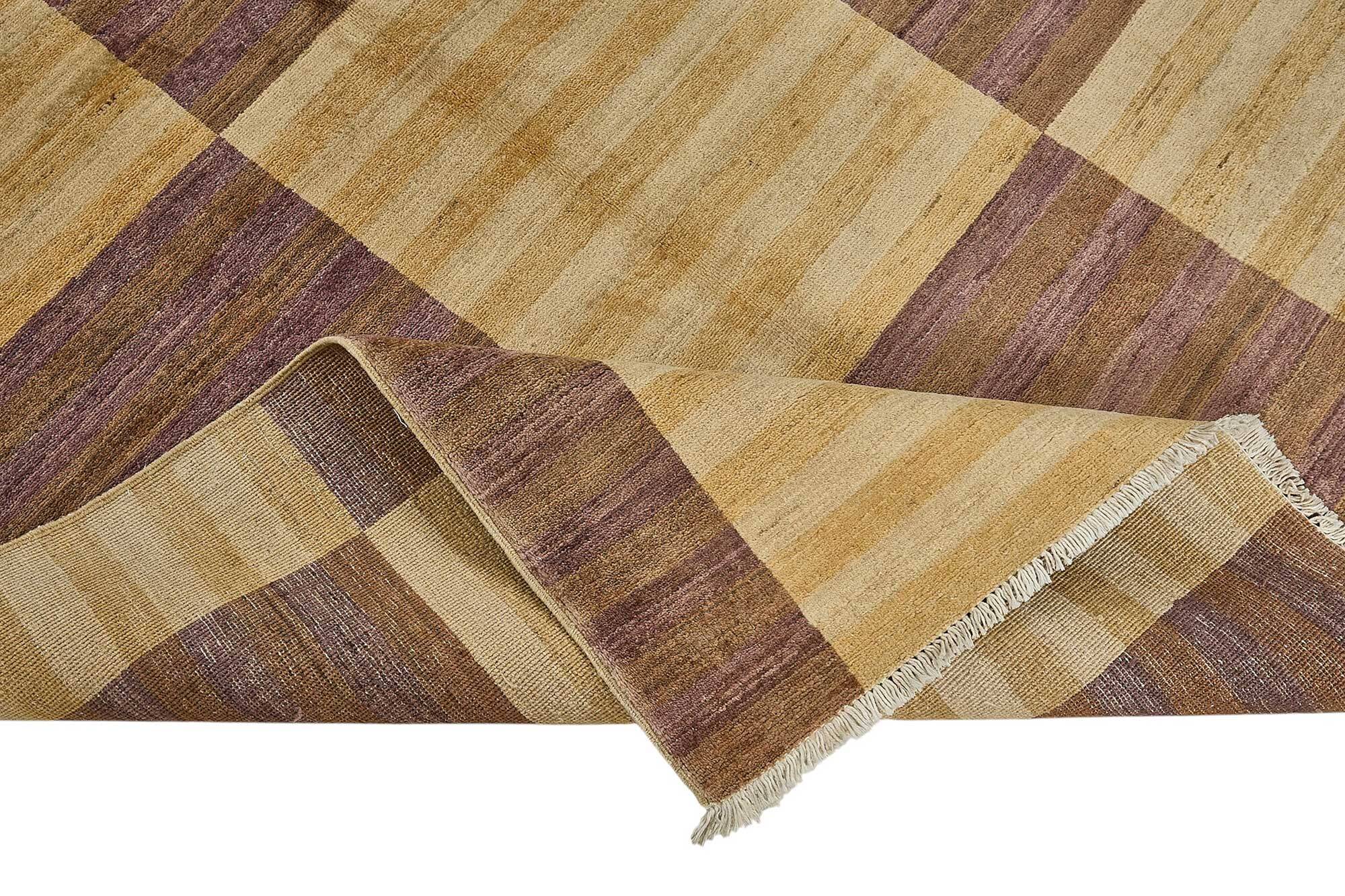 Turkish Handknotted Wool Oushak Rug 161 cm x 244 cm
