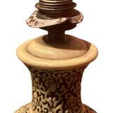 Asian style electrified lamp base