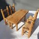 Lot 8 miniatures jouets vintages tables et sièges
