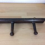 5-ball wooden wall coat holder