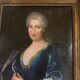 Portrait of a lady of quality, oil on canvas, 18th century.