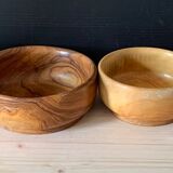 Ensemble de bols en bois