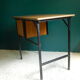 Bureau enfant formica marron