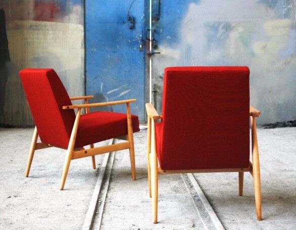 Red vintage from the 60s Chair