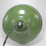 Enamelled sheet metal suspension