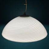 Vintage Swirling Glass Suspension from Murano, Italy, 1970s