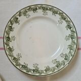 Ensemble d´assiettes plates Terre de fer