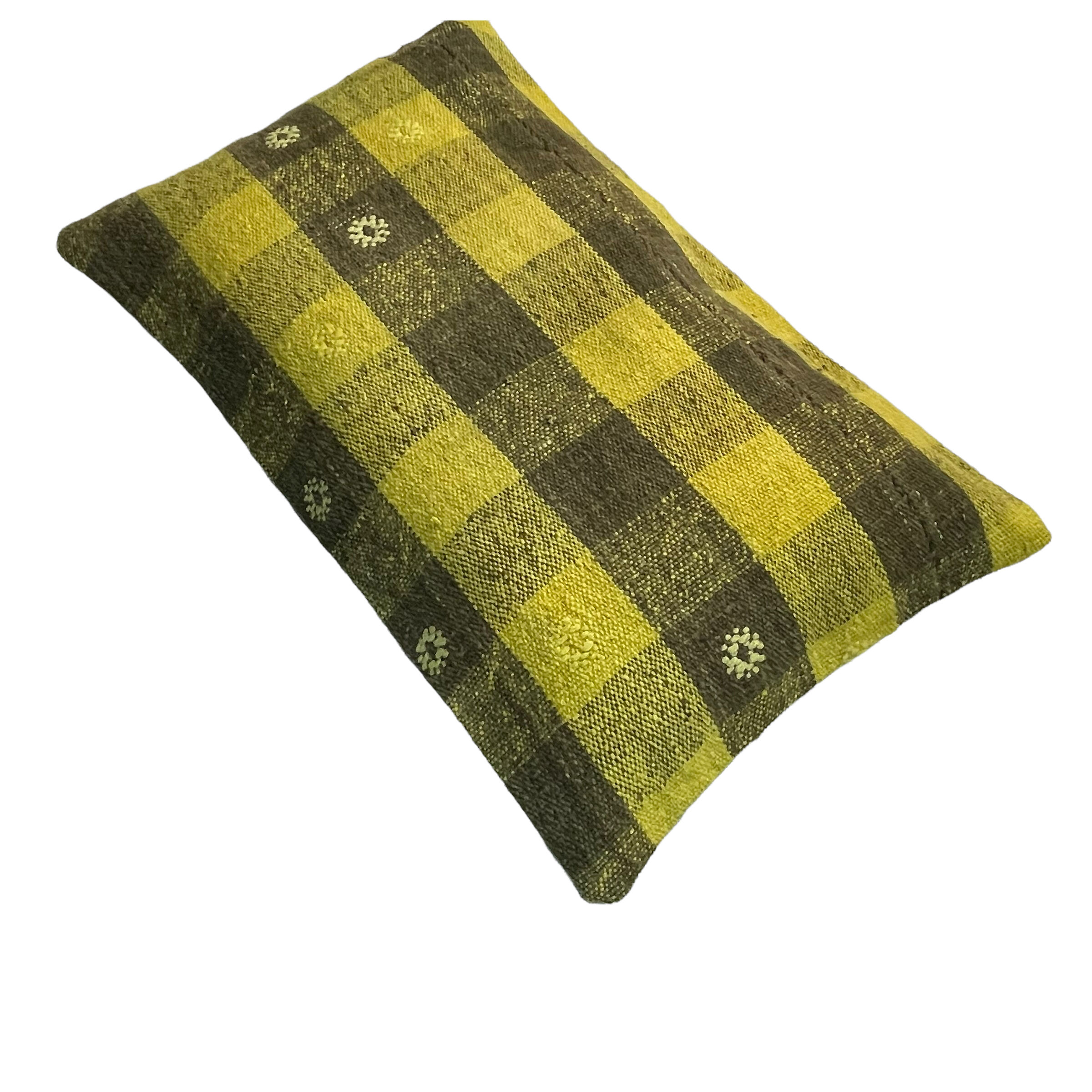 Vintage turkish kilim cushion cover, 30 x 50 cm