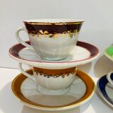 Set of 6 multicolor cups from the 50
