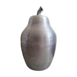 Large ice bucket shape pear  vintage ice pot 1970