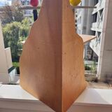 Memphis style designer corner shelf (80s)