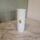 Sunflower vase in white porcelain Creidlitz Bavaria