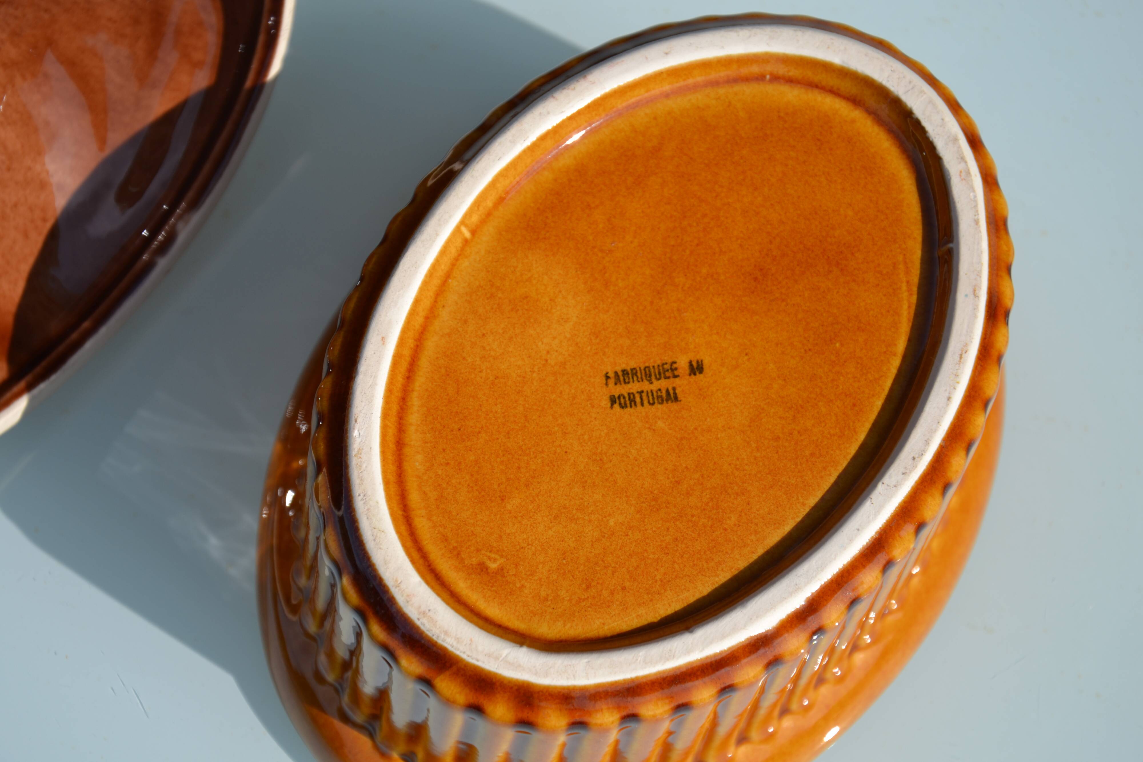 Vintage porcelain deer terrine