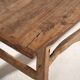 Table basse ancienne en bois de pin – Chine, circa 1930