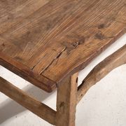 Table basse ancienne en bois de pin – Chine, circa 1930