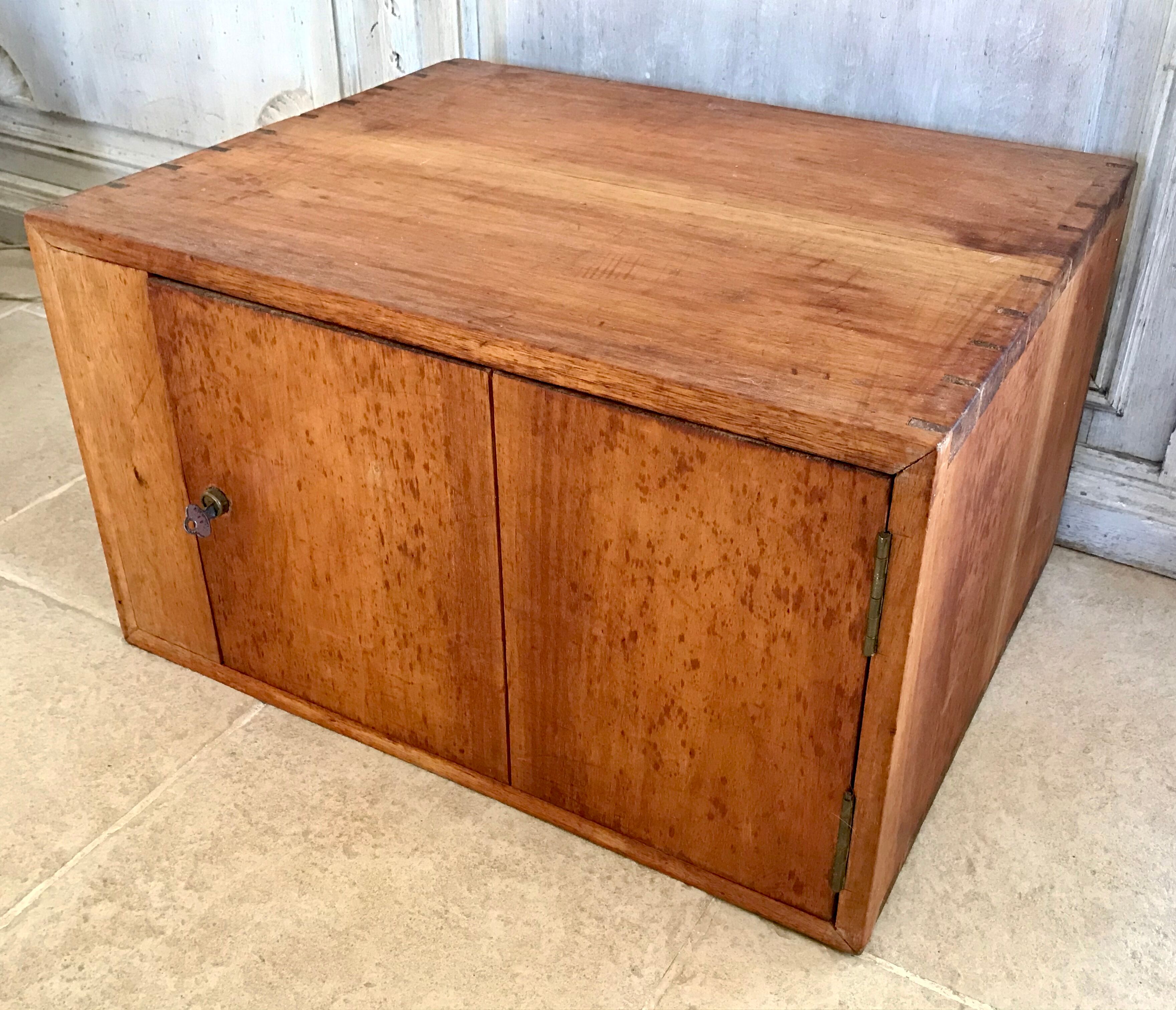 Vintage wooden chest