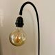 Steel wire and vintage scoubidou floor lamp 60