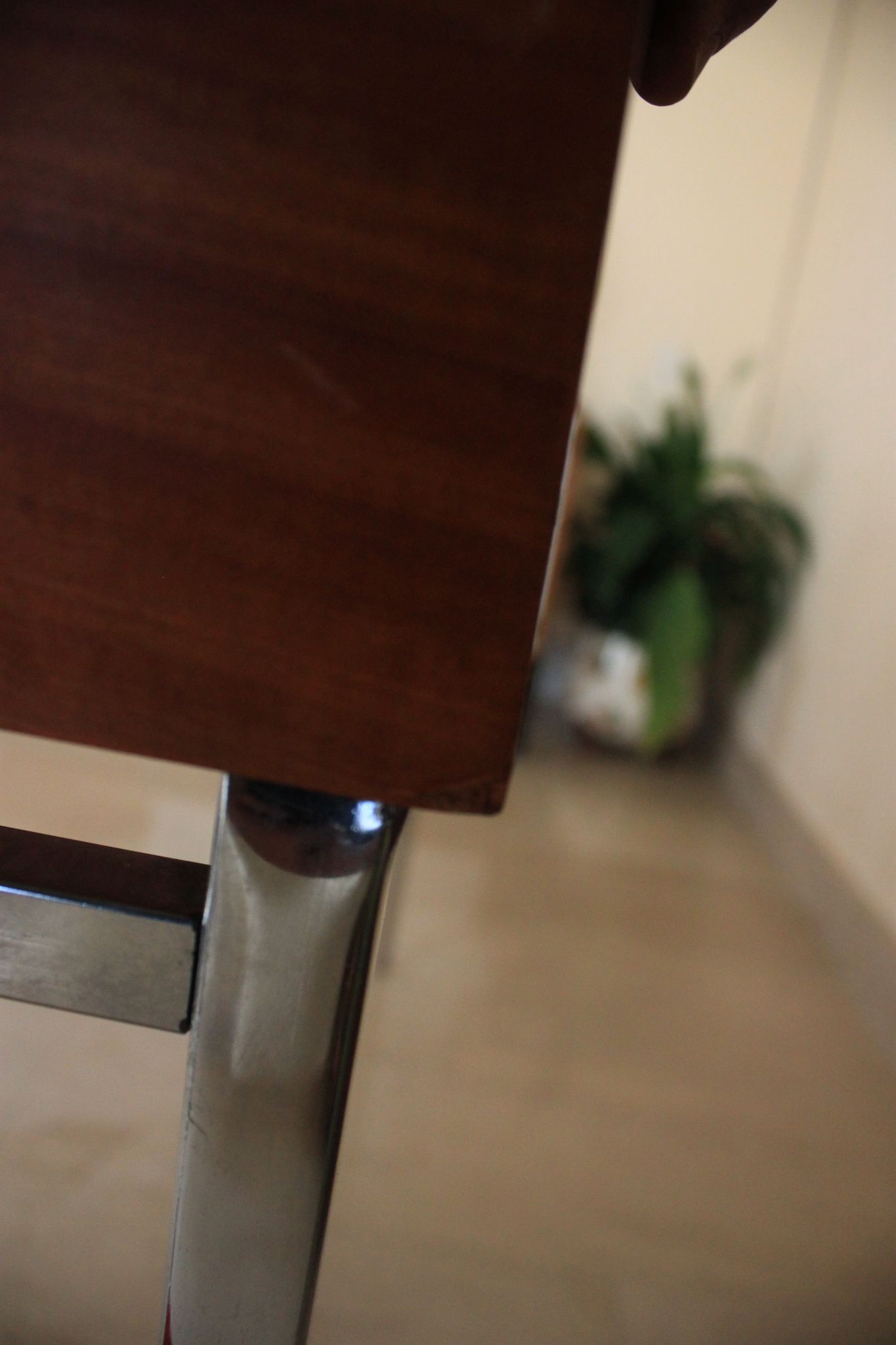 Hairdresser, vintage Monpoix extra desk for TV stand