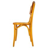 Mid Century Modern Dining Room Zebra Wood Chairs, set of six, Italy 1950s