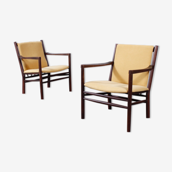 Set of 2 vintage teak armchairs FDB Møbler