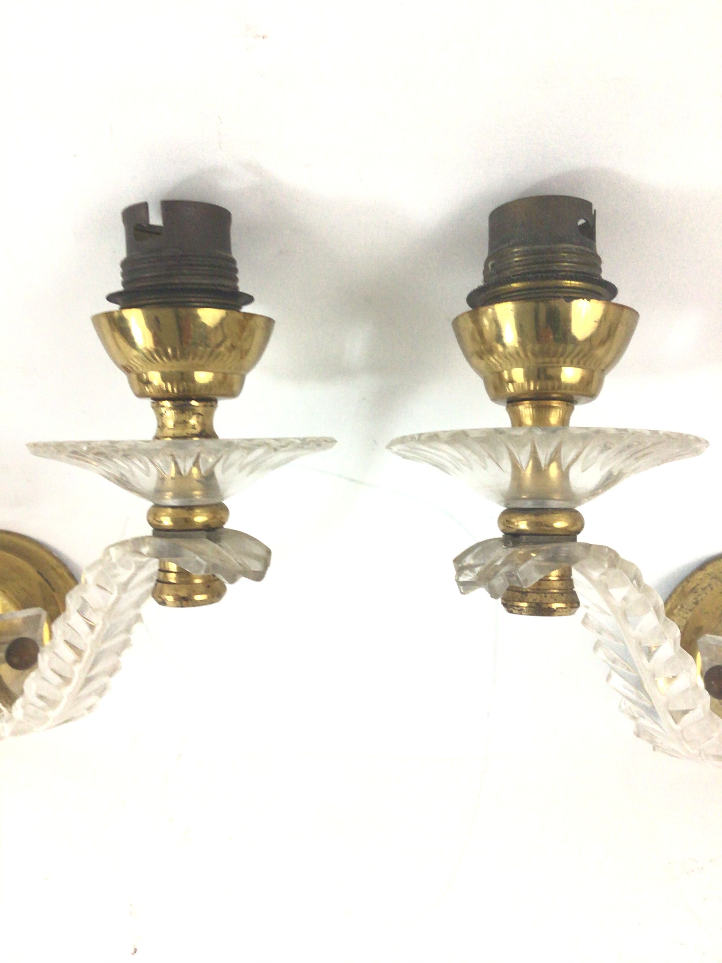 Plastic vintage sconces