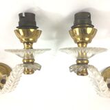 Plastic vintage sconces