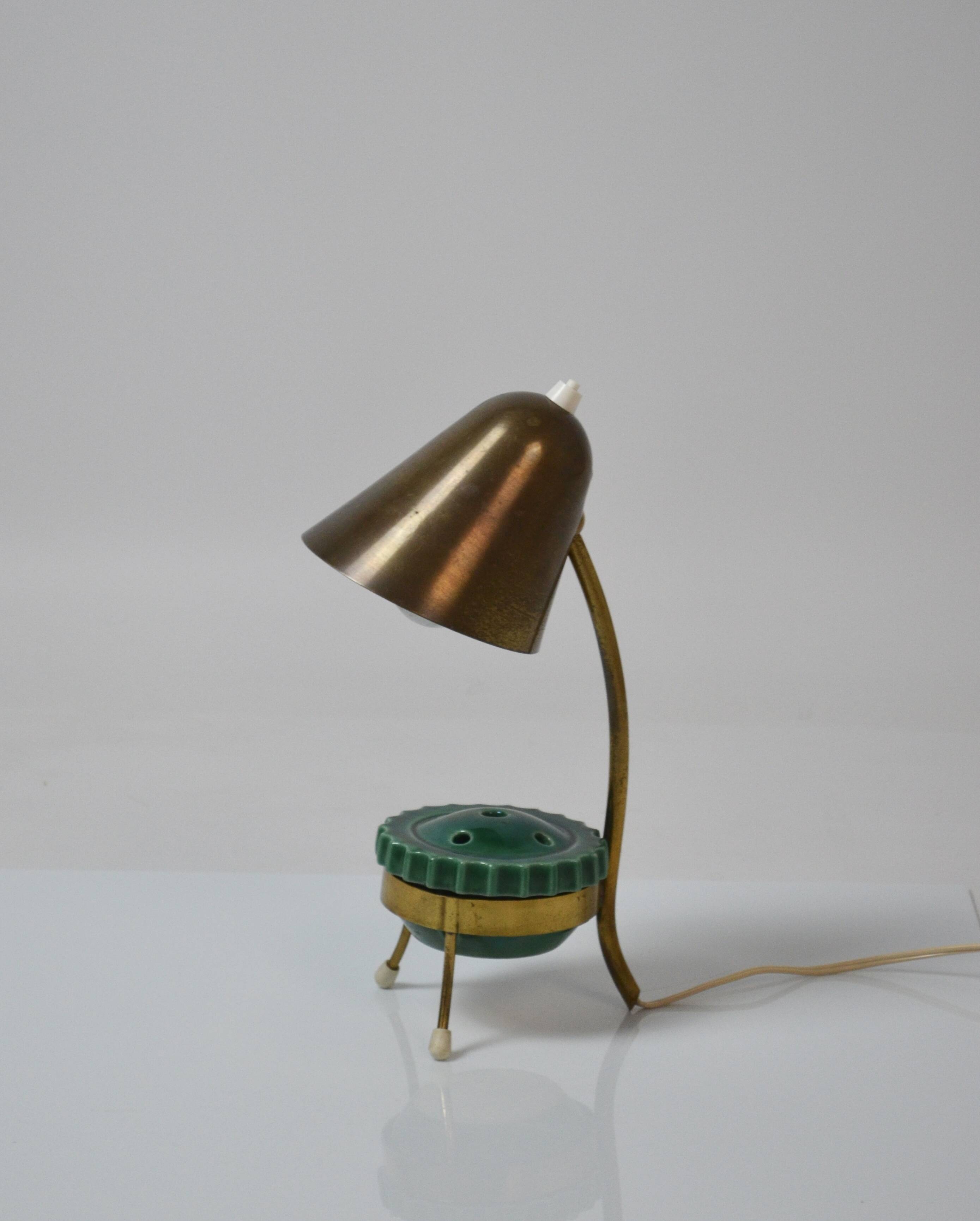 Lamp by Jacques Biny, 1950s