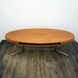 Scandinavian Design Coffee Table 1960/70 Model "Capri" By Johannes Andersen new condition, no wear.
