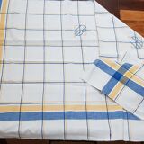 Pure cotton tablecloth and 12 napkins