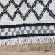 Handmade Berber wool mrirt rug 145 X 65 CM