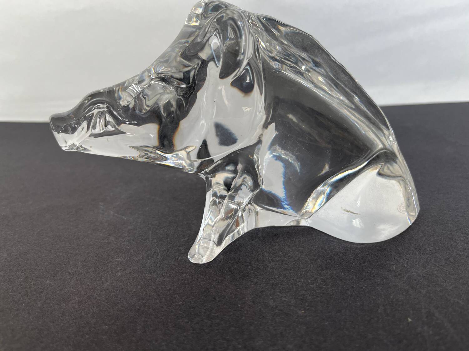 Presse papier en cristal de Baccarat