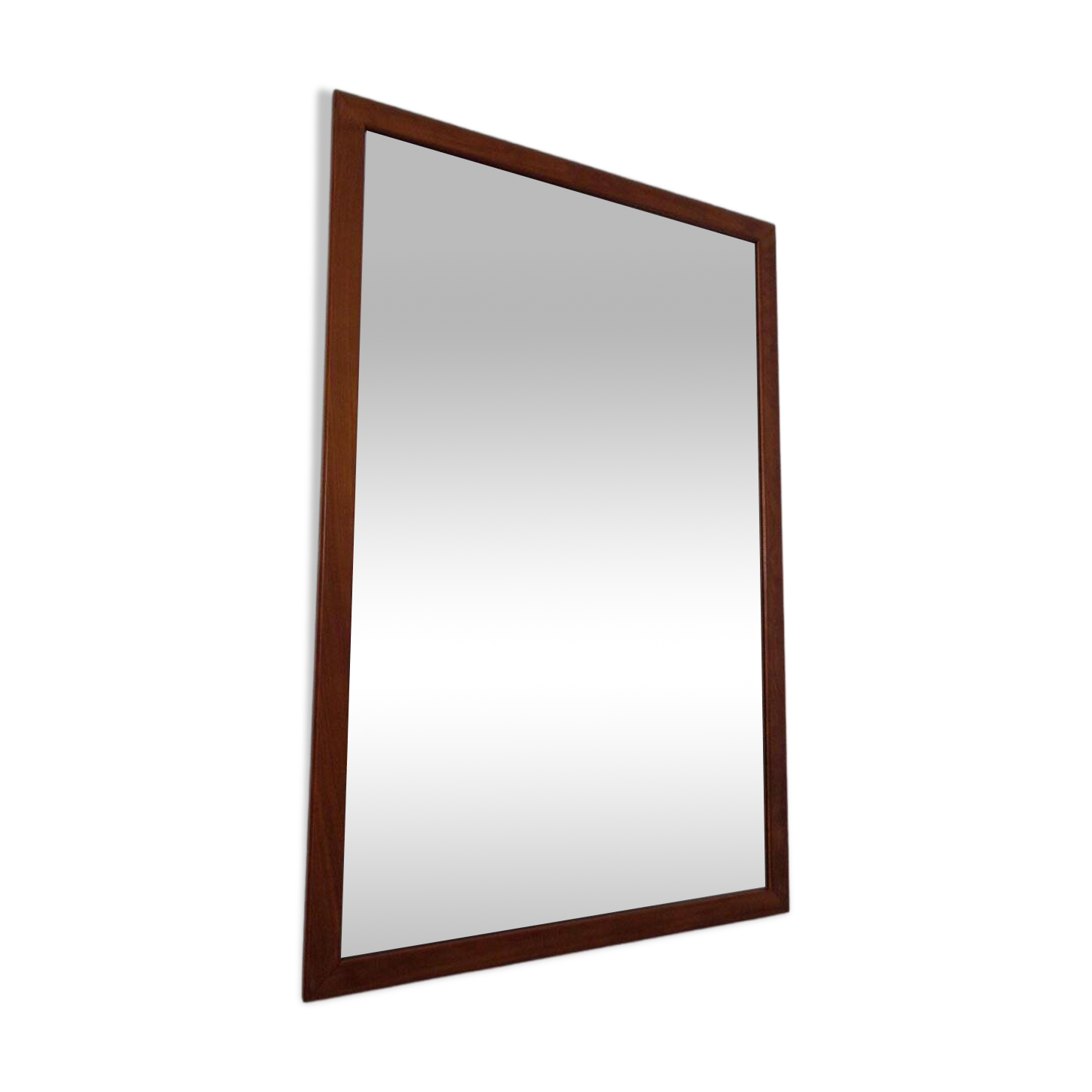 Large Danish No 368 Mirror in Teak by Aksel Kjersgaard, 1960s