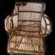 70s wicker armchair
