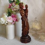 Virgin and Child Wood