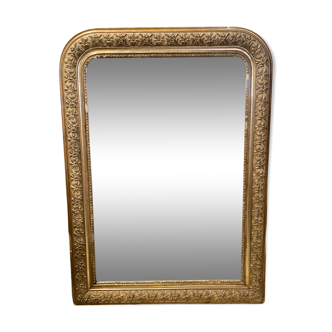 Gilded Louis Philippe mirror